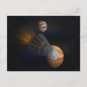 Cartão Postal Peteca Ônibus Espacial