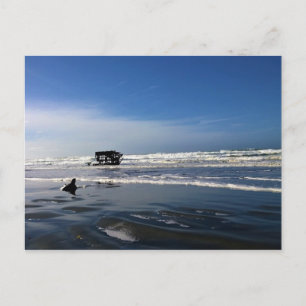 Cartão Postal Peter Iredale Shipwreck, Costa do Oregon