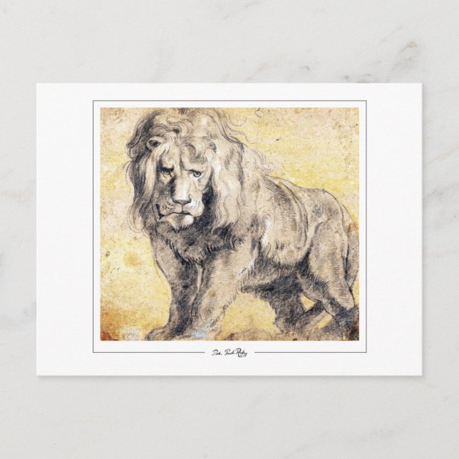 Cartão Postal Peter Paul Rubens #83 - Cartão-postal de arte (Frente)