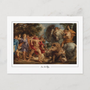Cartão Postal Peter Paul Rubens #9 - Cartão-postal de arte