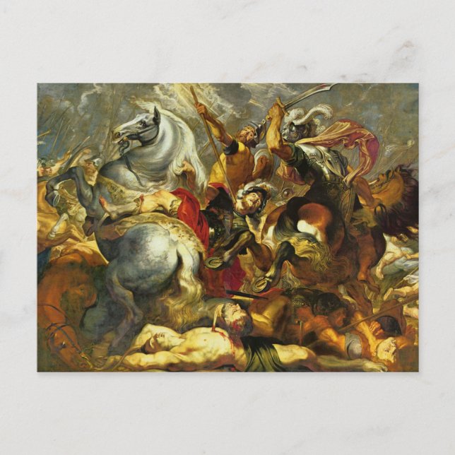 Cartão Postal Peter Paul Rubens Art (Frente)