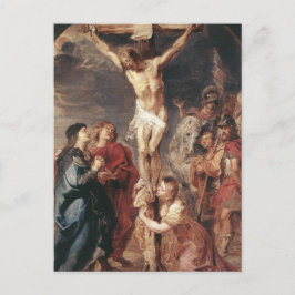 Cartão Postal Peter Paul Rubens - Cristo na Cruz