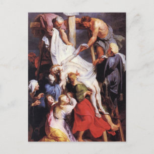 Cartão Postal Peter Paul Rubens - Da Cruz