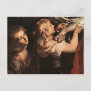 Cartão Postal Peter Paul Rubens - Descida da Cruz