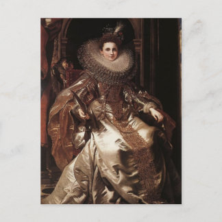 Cartão Postal Peter Rubens - Retrato de Maria Serra Pallavicino