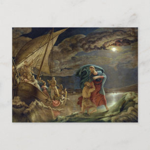 Cartão Postal Peter Walks on Water, 1806
