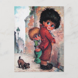 Cartão Postal Petits Poulbots