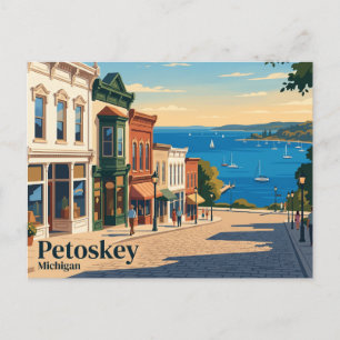 Cartão Postal Petoskey EUA