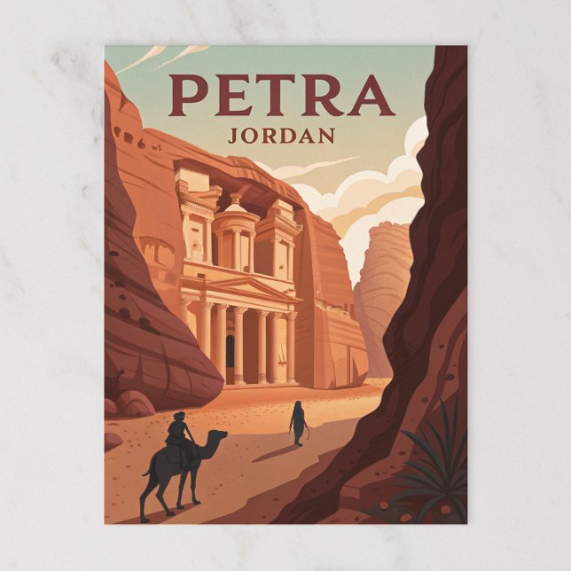 Cartão Postal Petra, Jordânia (Criador carregado)