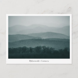Cartão Postal Pfälzerwald Alemanha