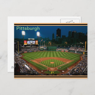 Cartão Postal Pgh Poste Card PNC Park à Noite