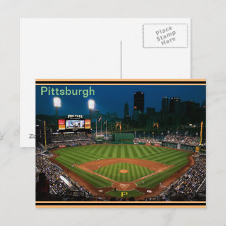 Cartão Postal Pgh Poste Card PNC Park à Noite