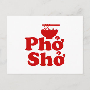 Cartão Postal Phở Shở