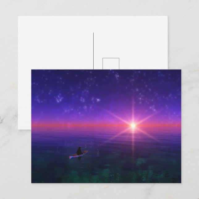 Cartão Postal Phantastes: No Cartão-Postal Marítimo (Frente/Verso)