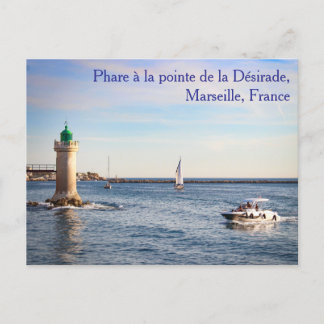 Cartão Postal Phare à la pointe de la Désirade Postcard