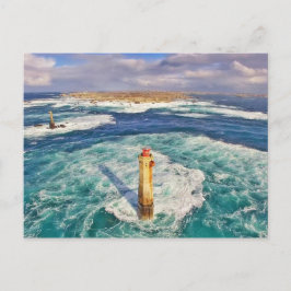 Cartão Postal Phare de Nividic Finistère França