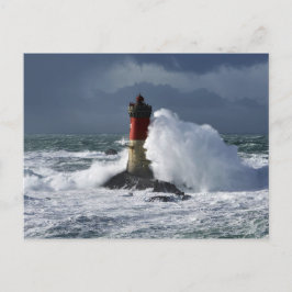 Cartão Postal Phare des Pierres Noires Finistère França
