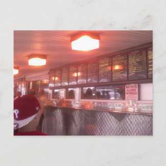 Cartão Postal Philadelphia Cheesesteak