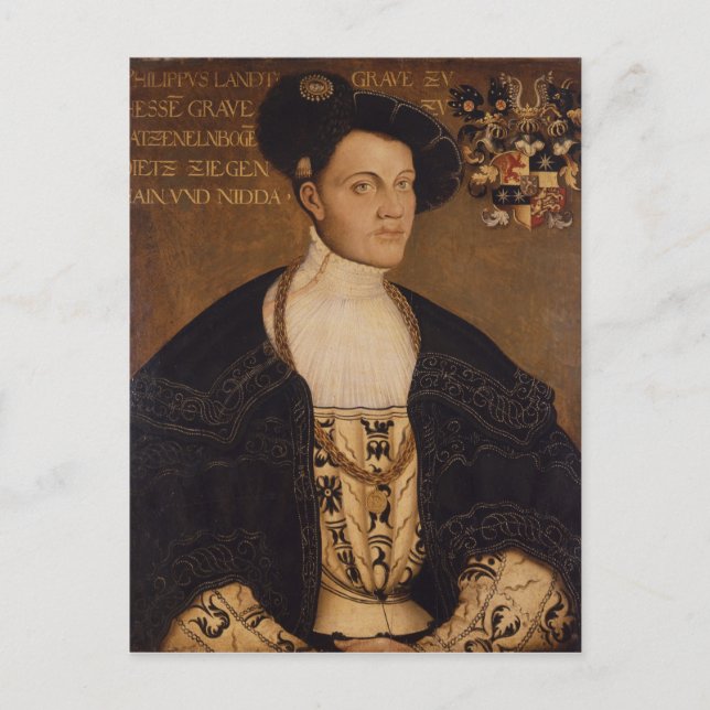 Cartão Postal Philipp von Hessen (Frente)