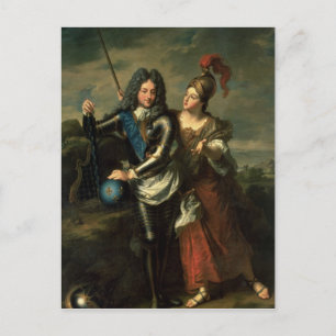 Cartão Postal Philippe II d'Orleans, o Regente da França