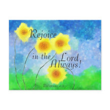 Philippians 4:4, alegria no Senhor Sempre