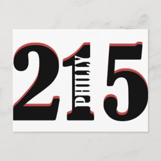 Cartão Postal Philly 215