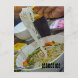 Cartão Postal Pho Vietnamita