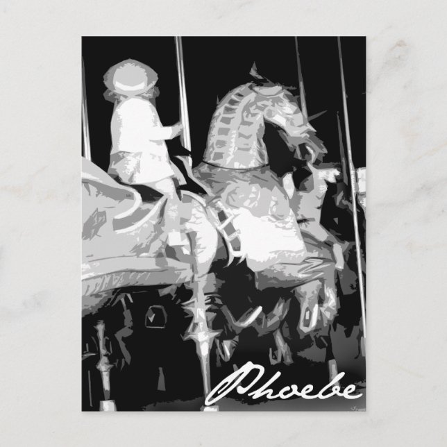 Cartão Postal Phoebe (Frente)