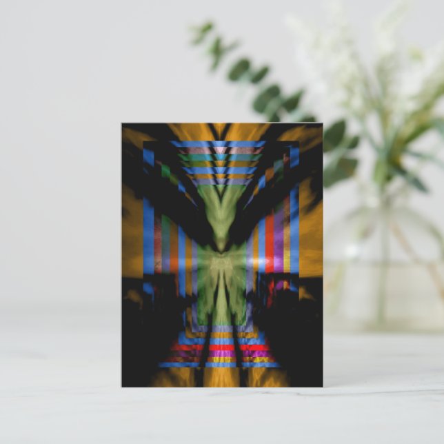 Cartão Postal Phoenix Elegant Stationary by MonQui' Designs (Em pé/Frente)