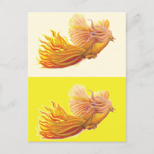 Cartão Postal Phoenix - O Pássaro que renasce