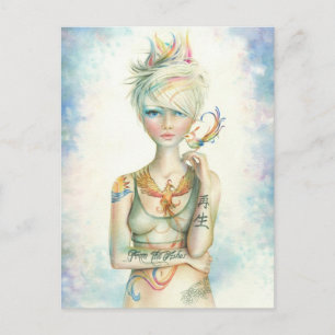 Cartão Postal "Phoenix" Por Scot Howden