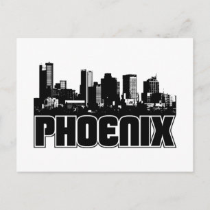 Cartão Postal Phoenix Skyline