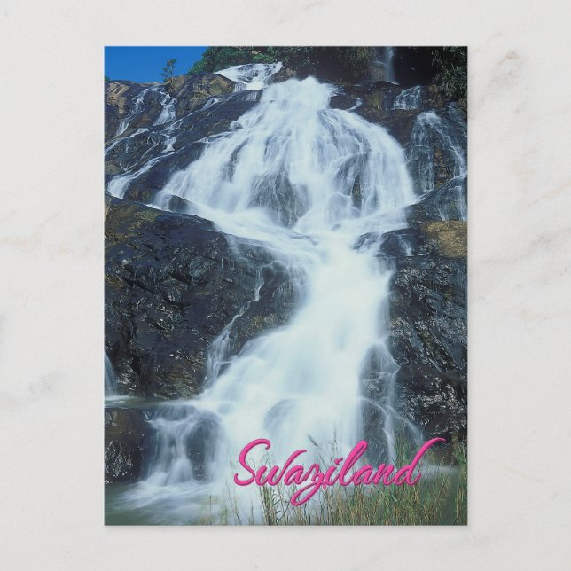 Cartão Postal Phophonyane Falls, Suazilândia (Frente)