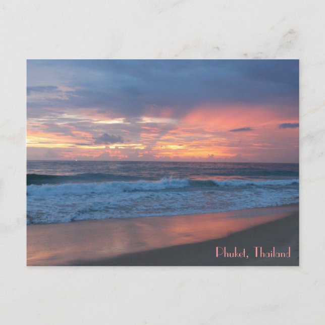Cartão Postal Phuket, Tailândia (Frente)