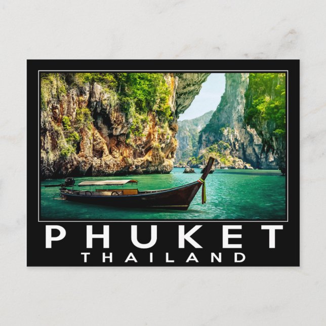 Cartão Postal Phuket Tailândia (Frente)