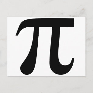 Cartão Postal Pi
