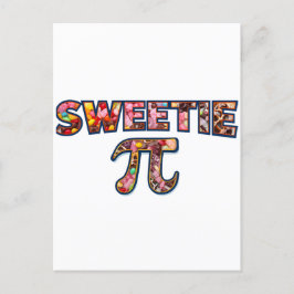 Cartão Postal Pi do docinho (Preenchido com Docinhos)
