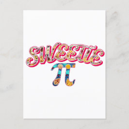 Cartão Postal Pi do docinho (Preenchido com tortas)