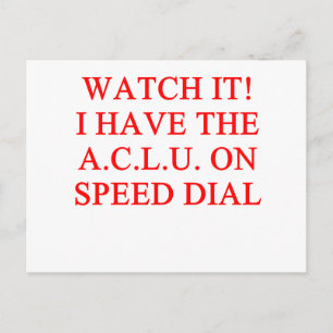 CARTÃO POSTAL PIADA ACLU