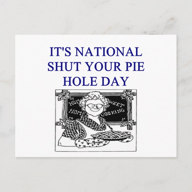 Cartão Postal piada de calada (Frente)