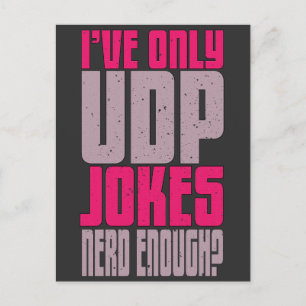 Cartão Postal Piada do Programador de Ciência da Computação