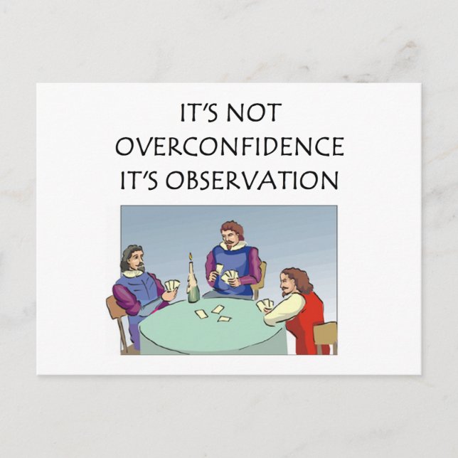 Cartão Postal piada engraçada (Frente)