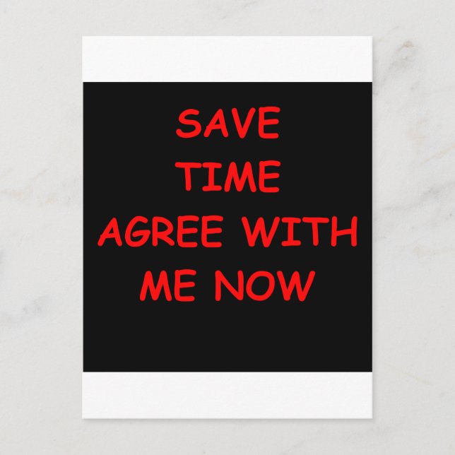 Cartão Postal piada engraçada para você (Frente)