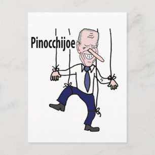 Cartão Postal Piada política Anti Joe Biden engraçada