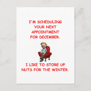 Cartão Postal piada psicológica