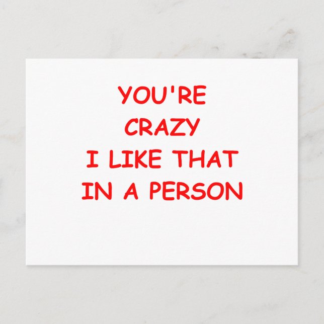 Cartão Postal piadas engraçadas para você (Frente)