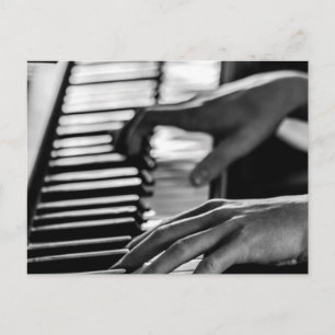 Cartão Postal Piano Incrível