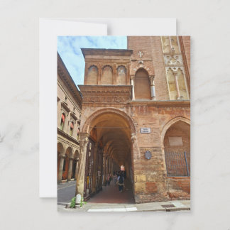 Cartão Postal Piazza Rossini Bologna Itália