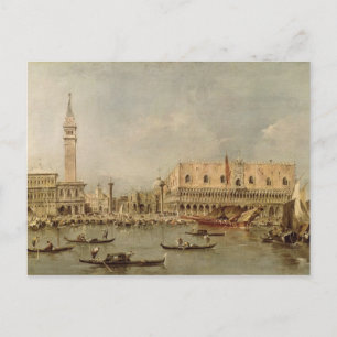 Cartão Postal Piazzetta e Palazzo Ducale