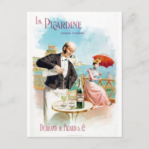 Cartão Postal Picardine Absinthe Supérieure Fine Art